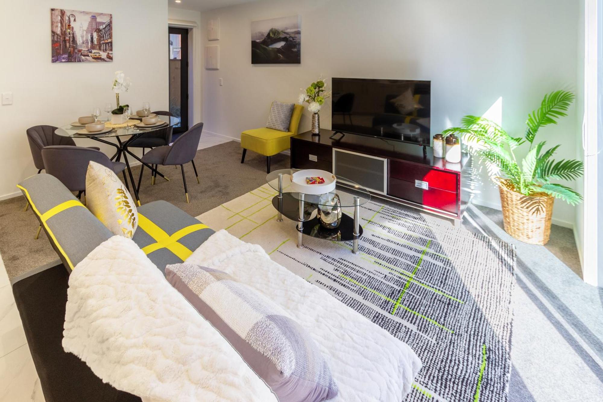 Central Escape On Cashel Street 2 Bed 2 Bath Christchurch Exterior foto