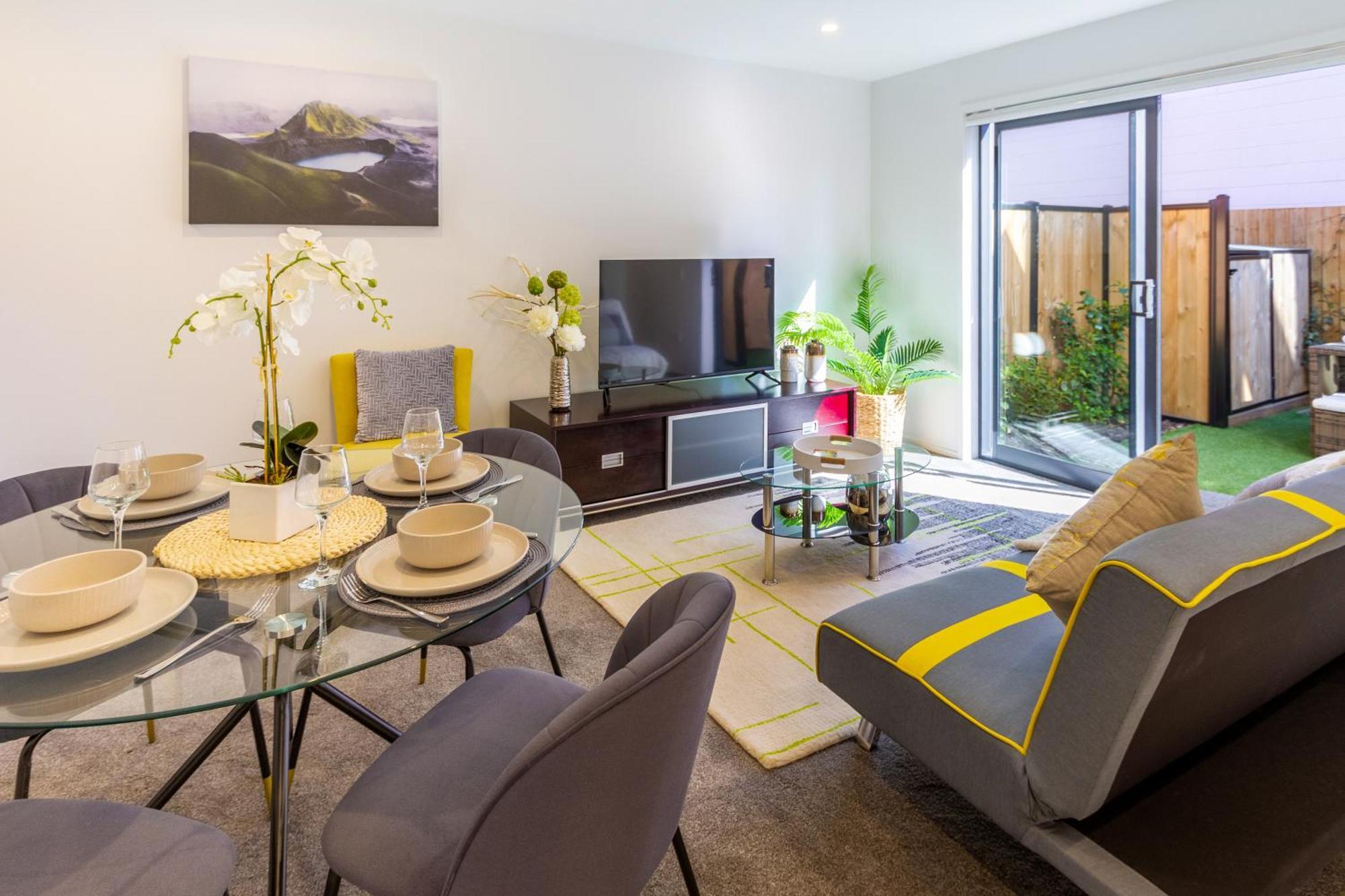 Central Escape On Cashel Street 2 Bed 2 Bath Christchurch Exterior foto